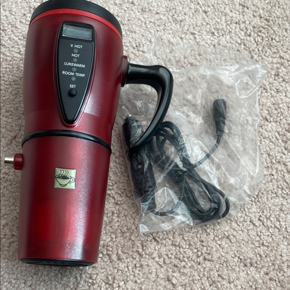 Red Smart Mug Insulated Travel Tumbler - Picture 6 of 9